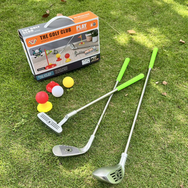 Kids Golf Set for Children - Adjustable Clubs and Goals for Endless Playtime Fun