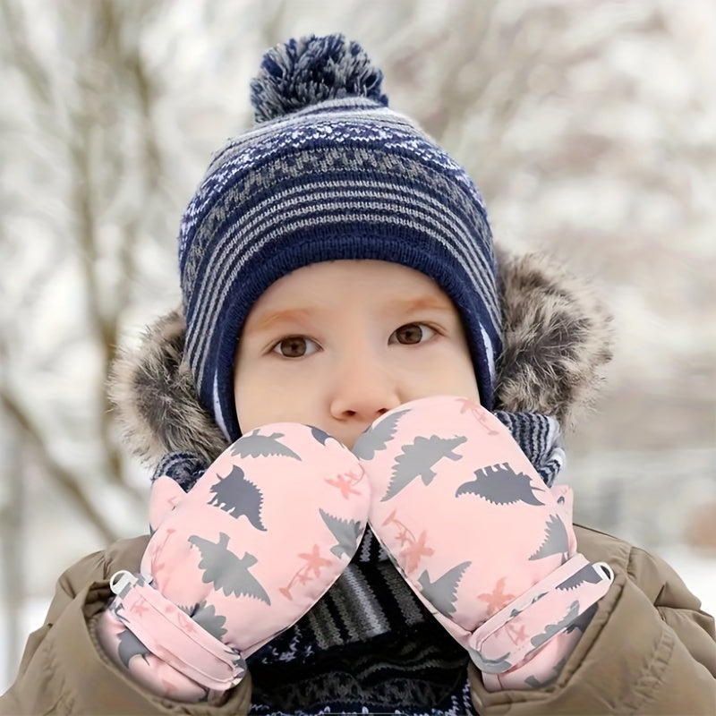 Dino Winter Gloves - For Warm Adventures in the Snow