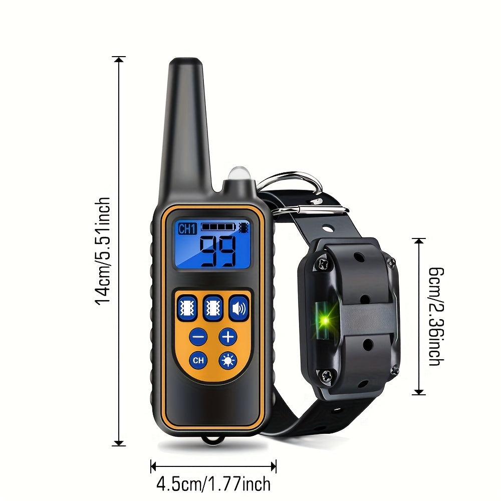 Smart Trainer Pro – Rechargeable Remote Dog Collar with Beep & Vibration