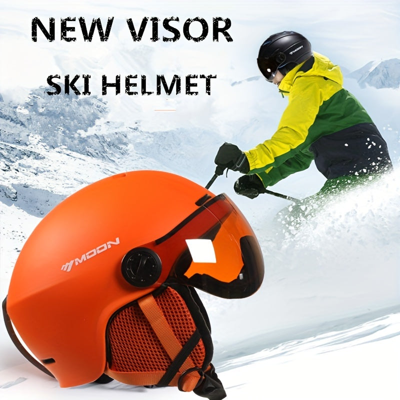 High-Quality Ski Helmet with Removable Parts – Safe and Comfortable for Outdoor Activities