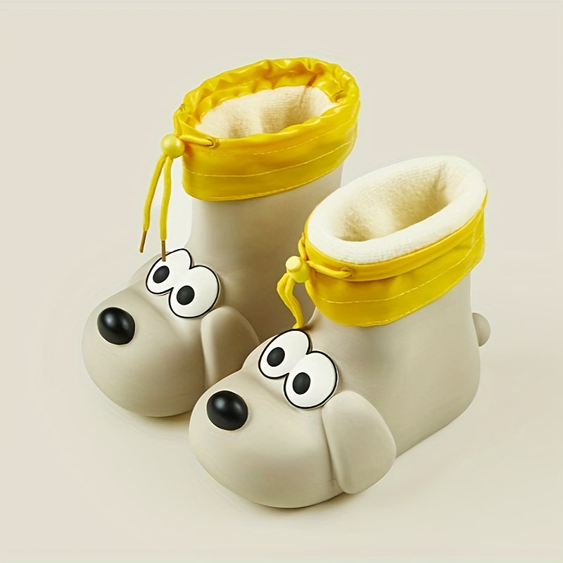 Woof Woof Rain Boots for Kids - Cute Waterproof Protection
