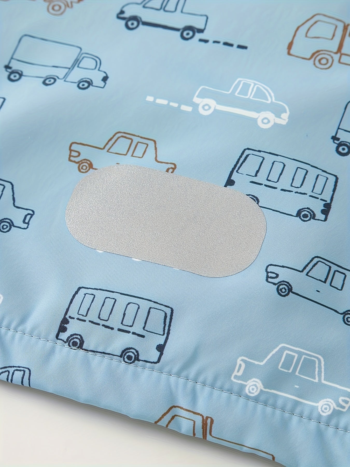 Boys' Fleece Jacket with Car Theme – Waterproof and Windproof Jacket for Outdoors