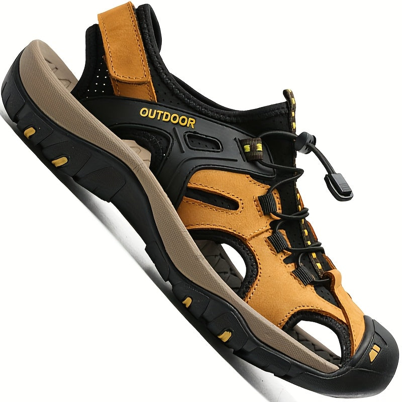 Men’s Premium Leather Fisherman Sandals – Comfortable & Durable