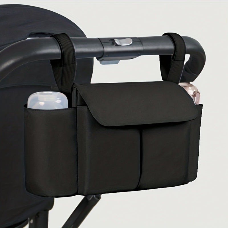 Multifunctional Stroller Bag – Large Capacity, Waterproof Hanging Bag with Pockets for Essential Baby Items