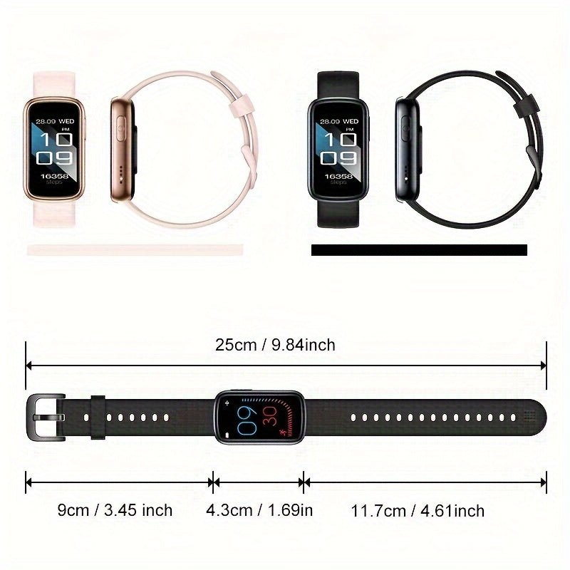 AquaFit Smart Watch - Waterproof and Long Battery Life