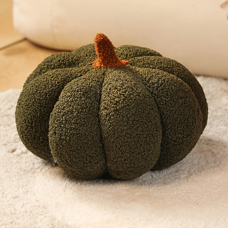 Plush Pumpkin Cushion – Cosy and Soft for Autumn Decoration