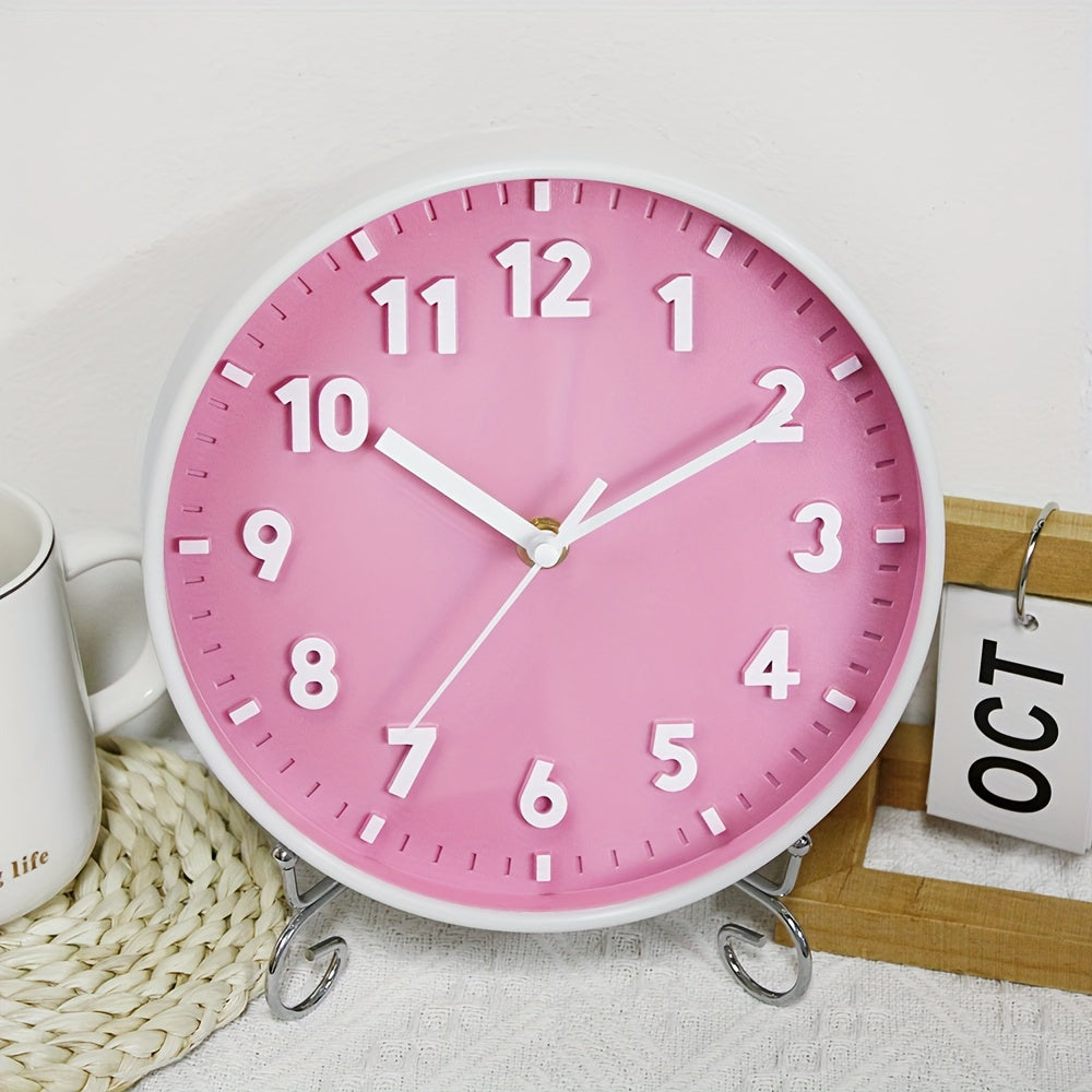 PinkTime Pink Wall Clock - Modern and Decorative for Any Room
