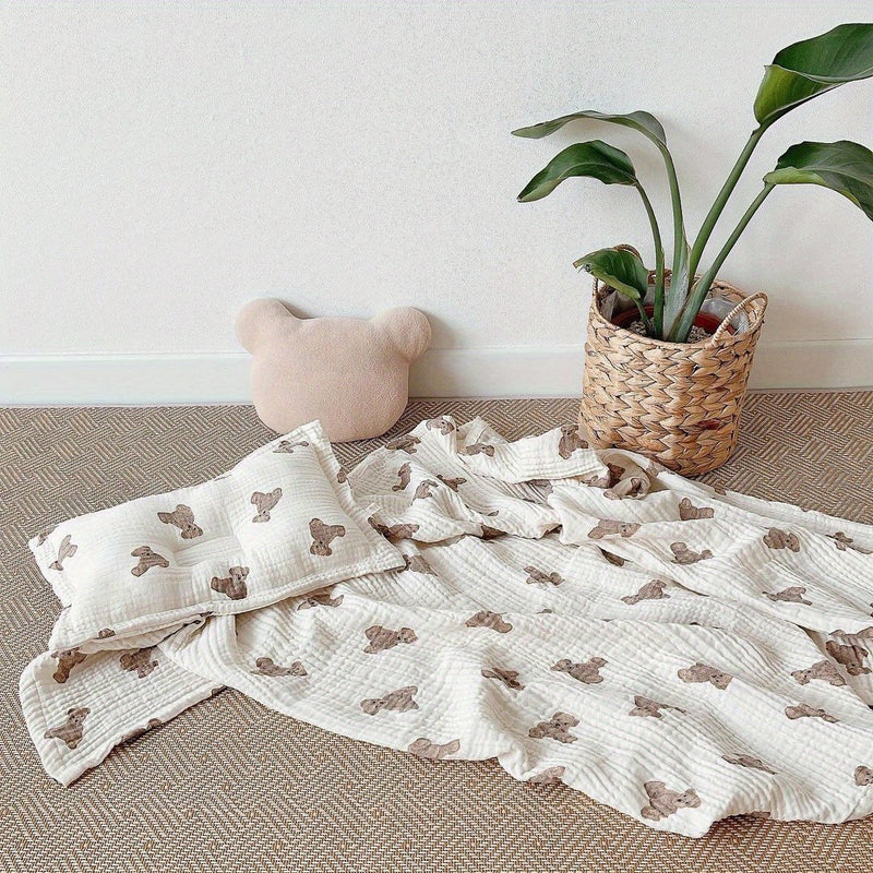 SnuggleBears Baby Blanket - Soft and Warm for Your Little One
