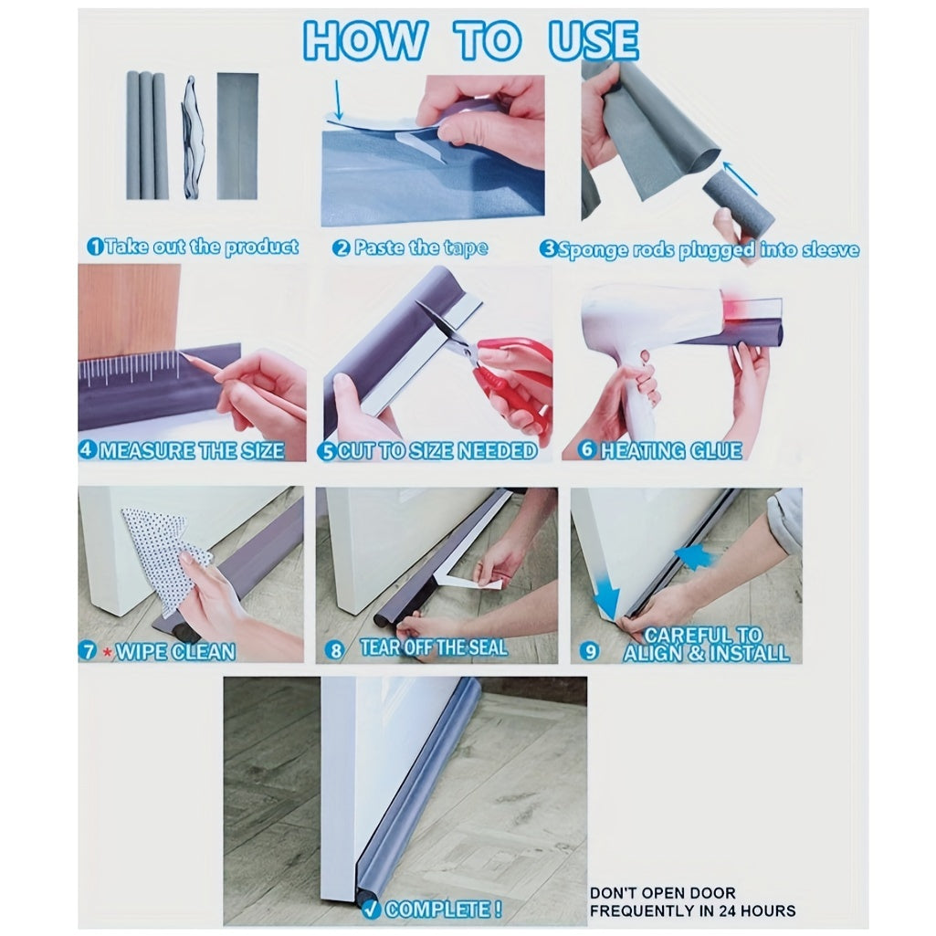 FlexiSeal Door Seal – Effective Insulation and Soundproofing