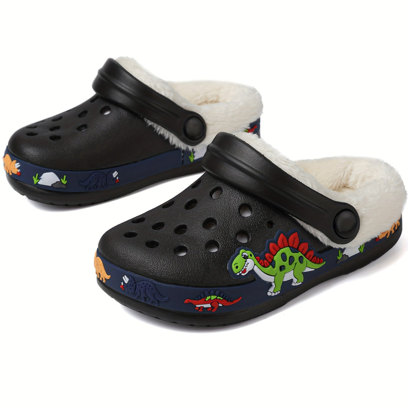 Playful Warmth Clogs for Kids - Soft and Comfortable for Indoors