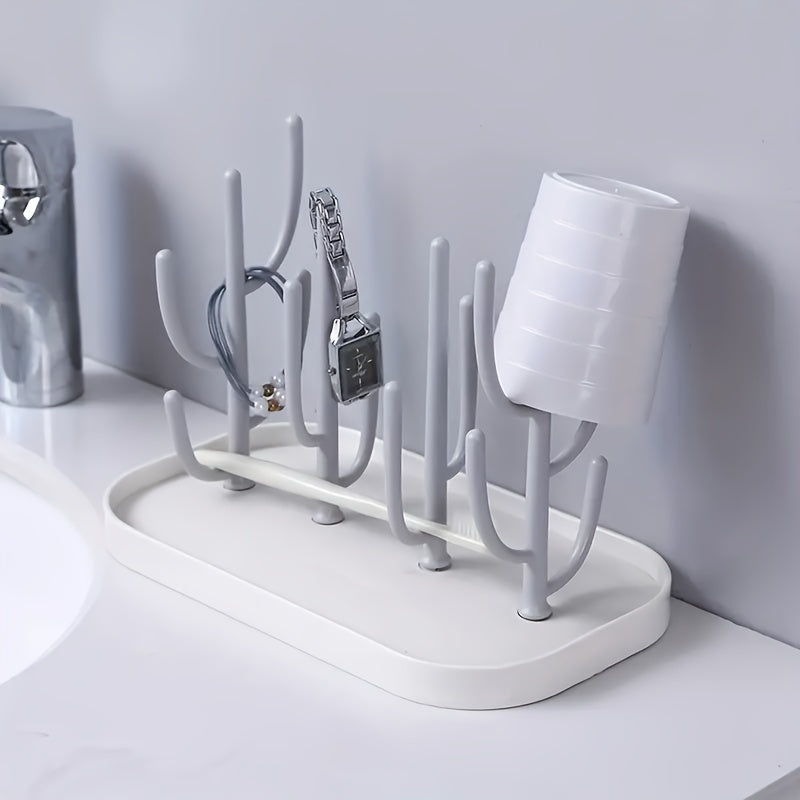 Cactus-Shaped Baby Bottle Drying Rack - Practical and Stylish for Baby Accessories