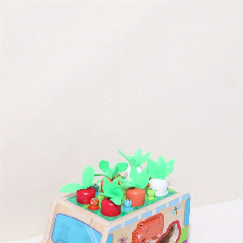 Educational Farm Play Vehicle - Animals and Vegetables in Action