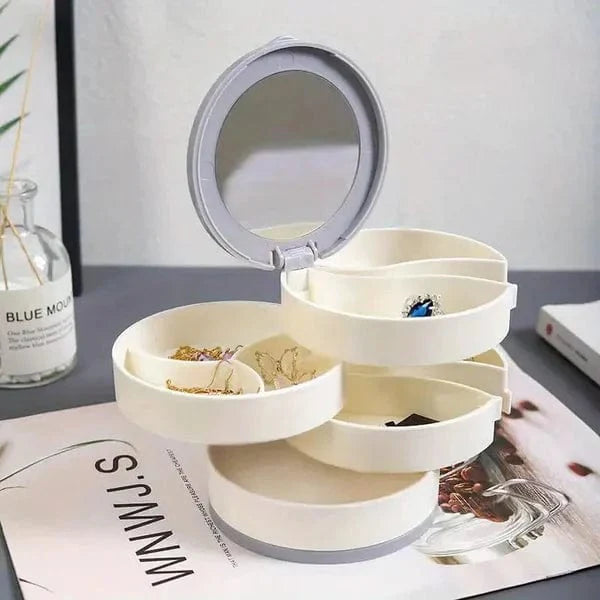 Rotatable Jewelry Storage Box (4 Layers)