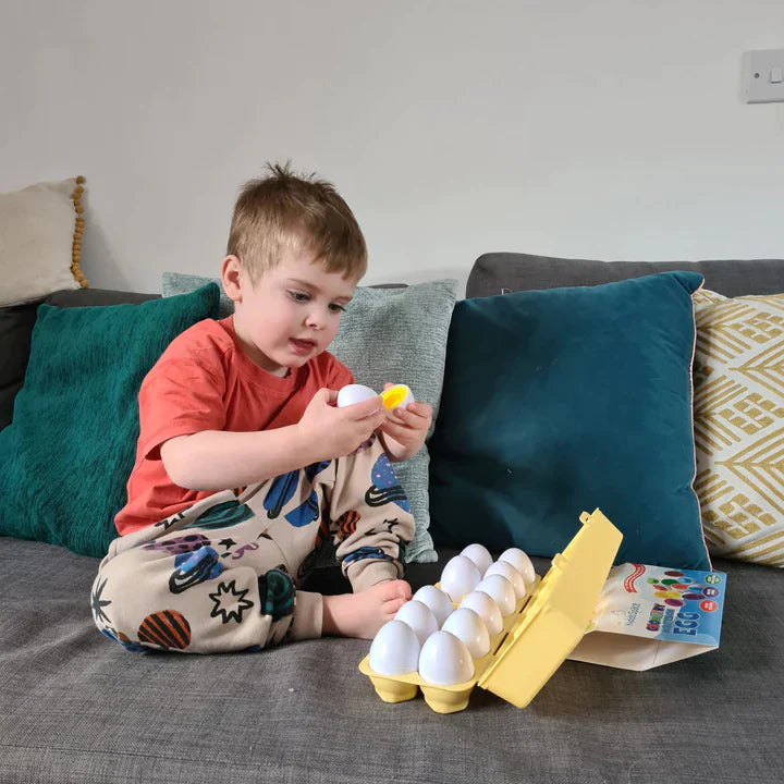 Shape Match Eggs – Educational Play Fun for Children