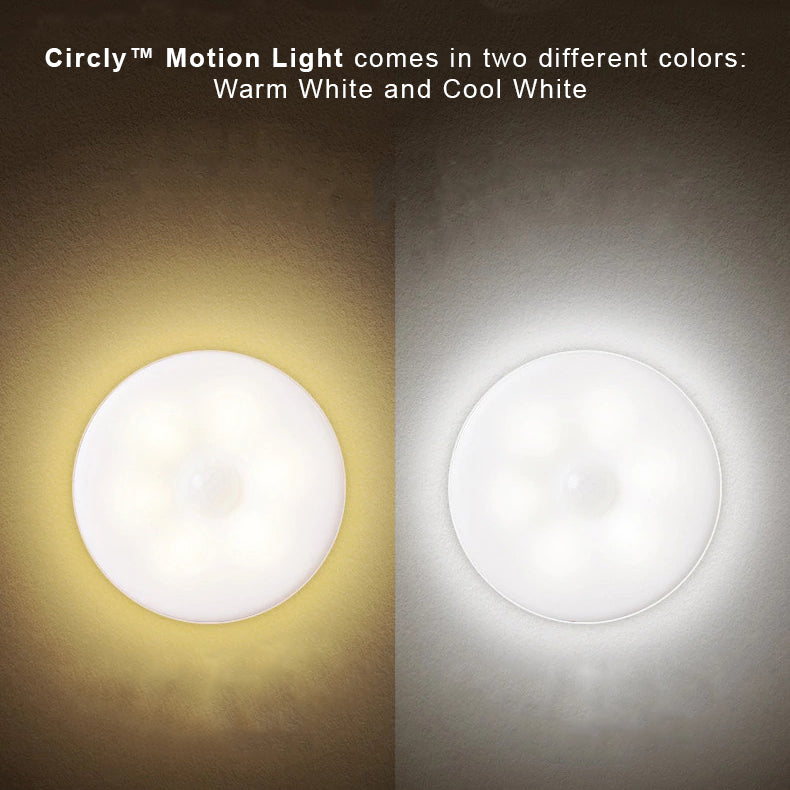 Circly Rechargeable LED Lamp – Convenient Lighting with Motion Sensor
