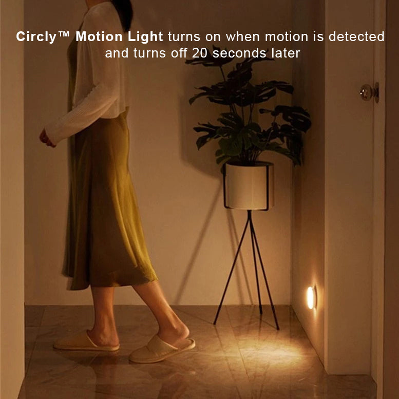 Circly Rechargeable LED Lamp – Convenient Lighting with Motion Sensor