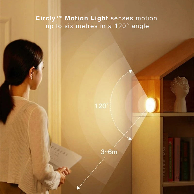 Circly Rechargeable LED Lamp – Convenient Lighting with Motion Sensor