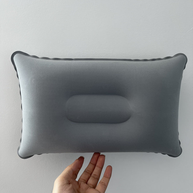 Inflatable Pillows for Camping and Travel - Set of 2 Soft, Portable Pillows