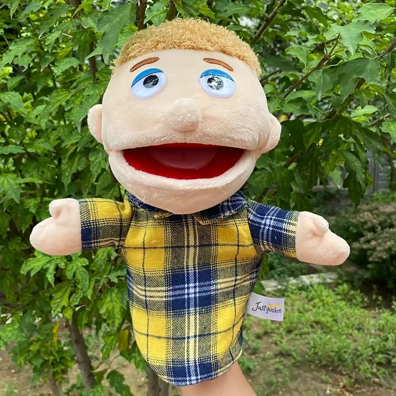 Lila Cute Hand Puppet - Creative Toy for Children