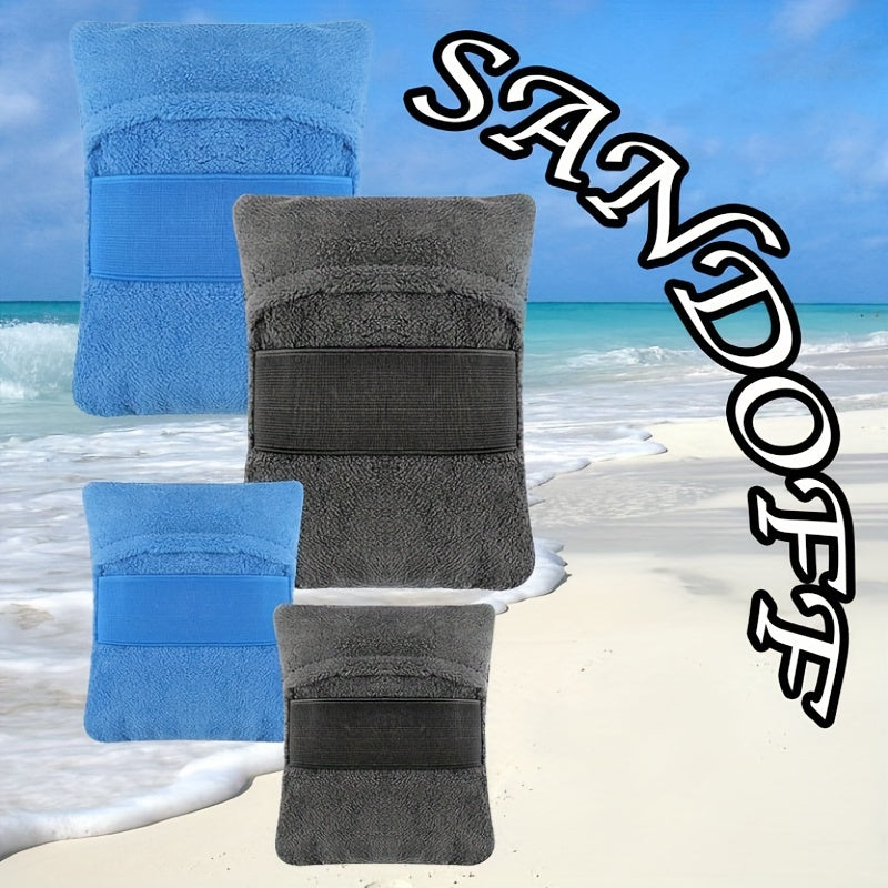Sand Removal Bag – Quick Sand Removal with Elastic Band for Beach and Vacations