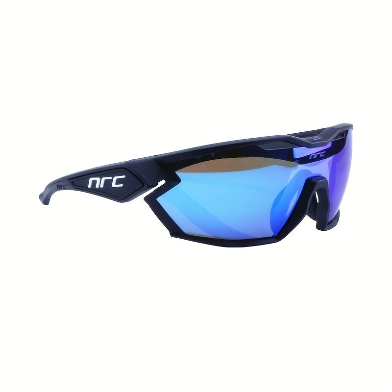 Polycarbonate Bicycle Glasses with 3 Lenses – Windproof Glasses for Cycling, Running, and Outdoor Activities