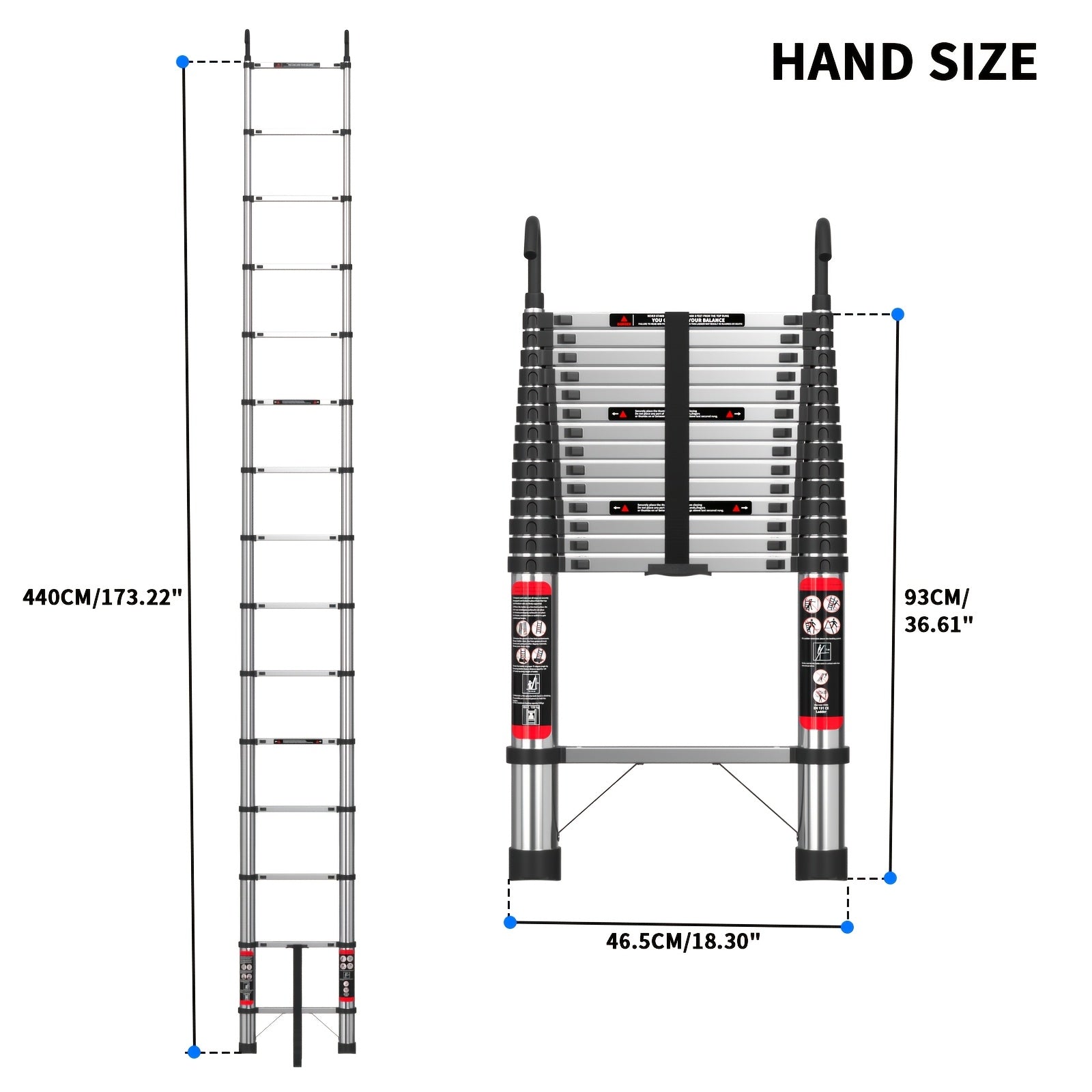 Telescopic Ladder – Safe and Convenient for Home and Work