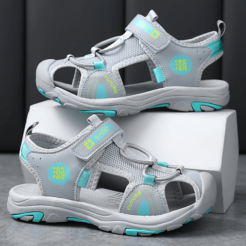 Sporty Kids Sandals with Adjustable Straps – Breathable, Lightweight, and Non-Slip for Summer Adventures