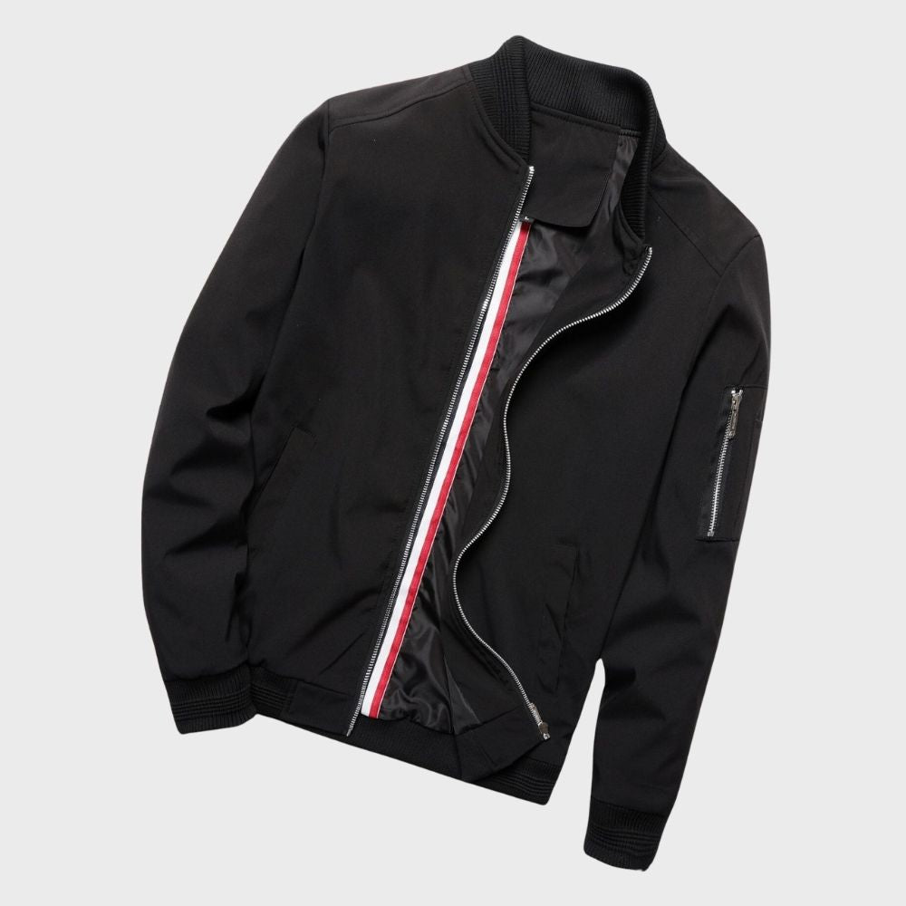 Lightweight Men’s Bomber Jacket – Breathable and Stylish Spring Wear