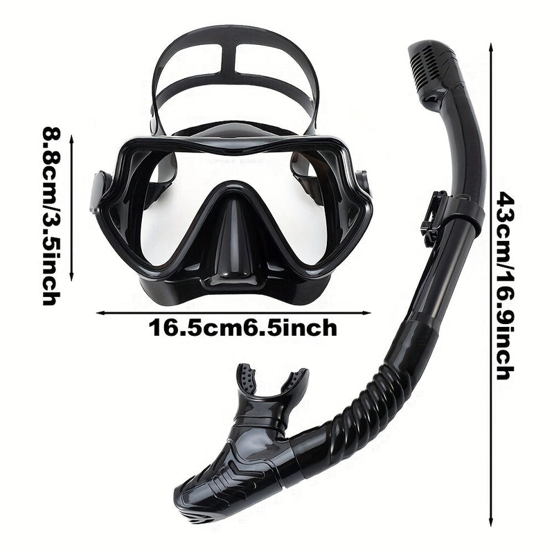 AquaClear Snorkel Set – Leak-Proof, Comfortable, and With Great Visibility