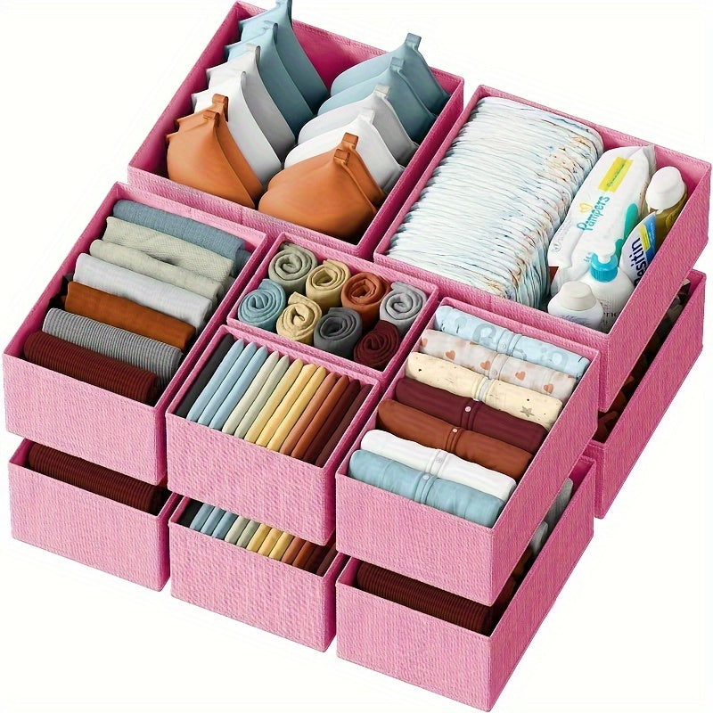 OrganizePro 12-Pack Drawer Organizers – Efficient and Compact