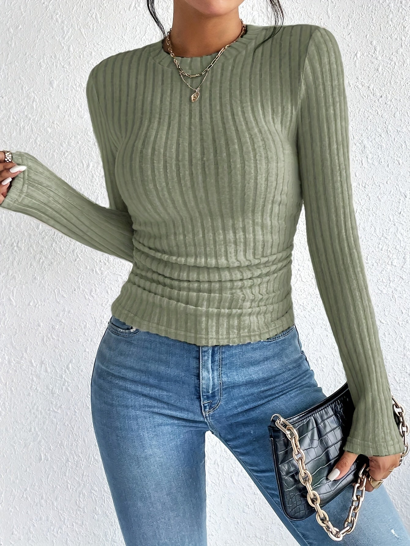 Luna Knitted Sweater - Elegant and Comfortable for Fall & Winter