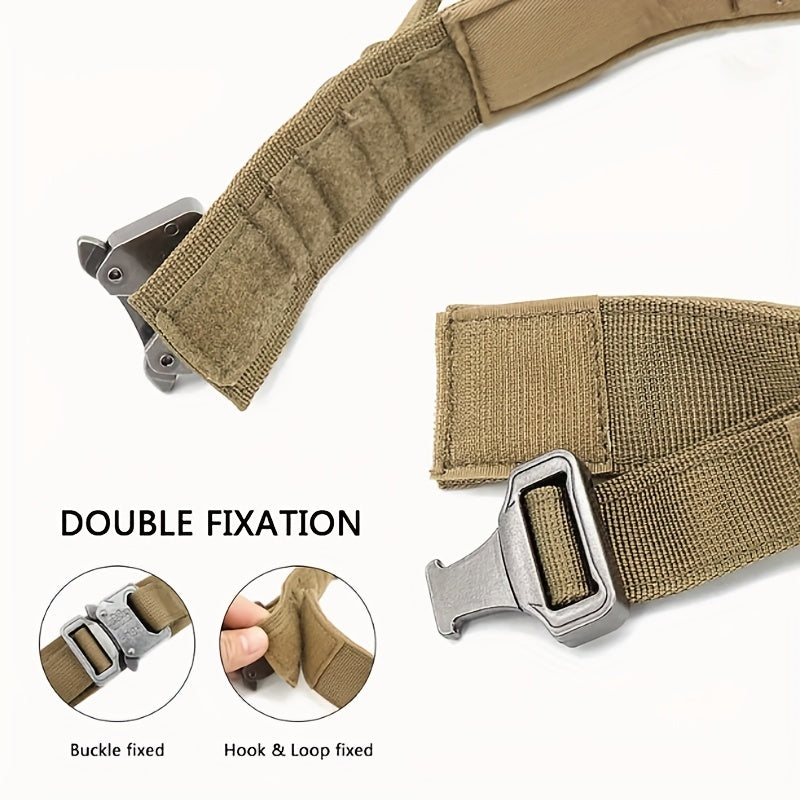 Military Tactical Dog Collar – Adjustable and Durable for Large and Medium Dogs