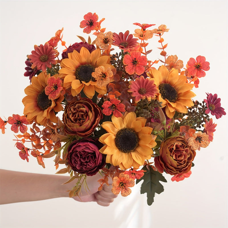 Autumn Flower Arrangement Set – Colourful and Atmospheric for Any Space