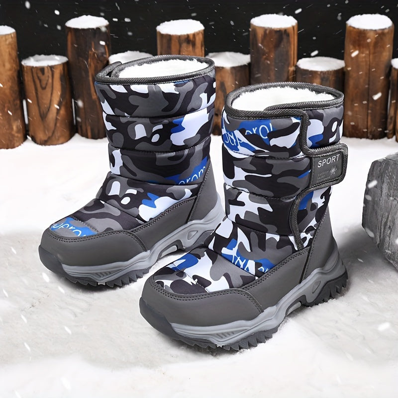 Trendy Camouflage Snow Boots - For Adventurers