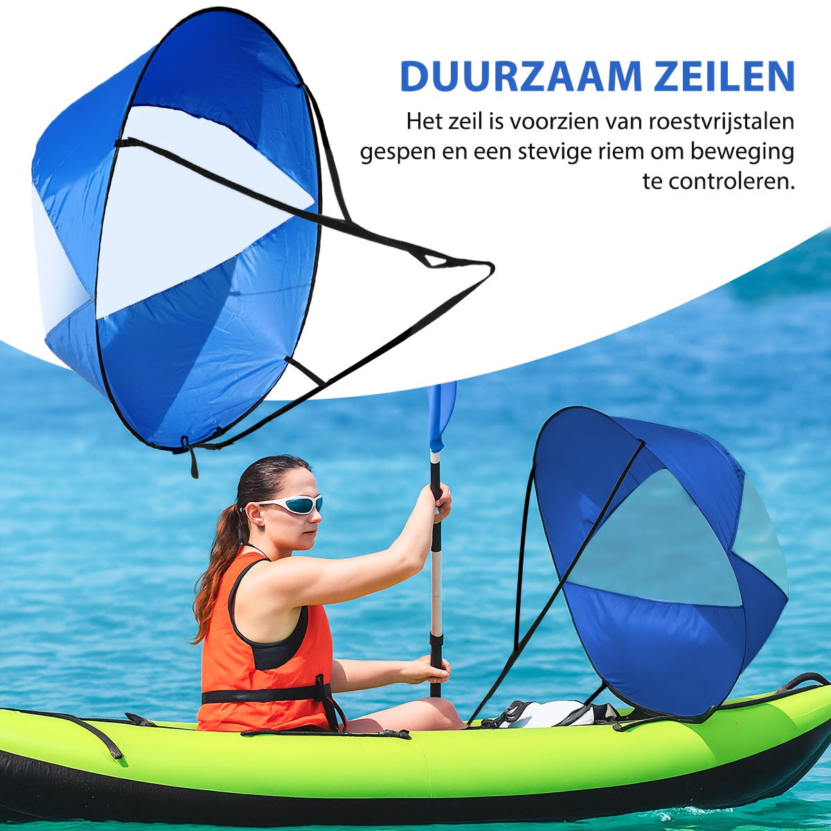 SpeedSail Folding Kayak Sail – Efficient and Easy to Use