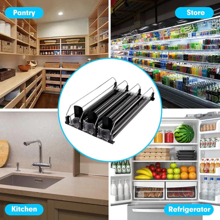OrganizerPro - Smart Can Holder with Push System