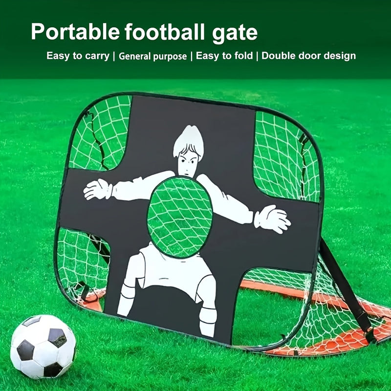 2-in-1 Foldable Soccer Goal – Ideal for Training and Outdoor Fun