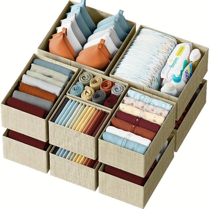 OrganizePro 12-Pack Drawer Organizers – Efficient and Compact