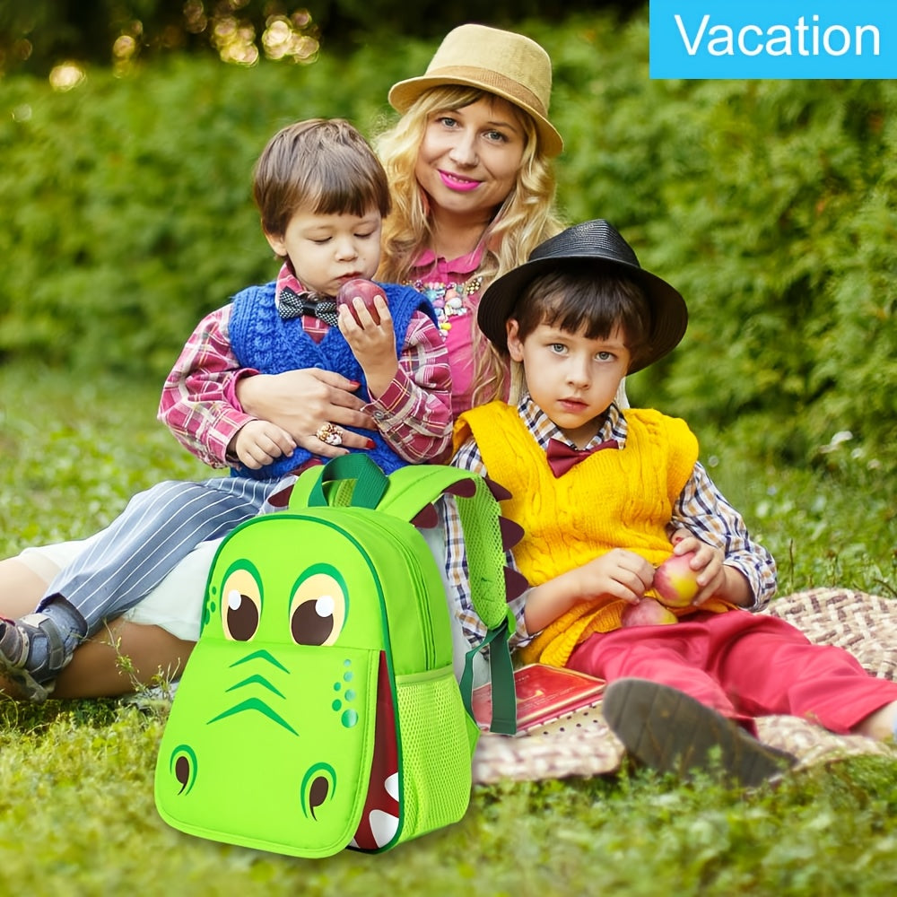 Cute Dinosaur Backpack for Kids – Spacious and Comfortable School Bag
