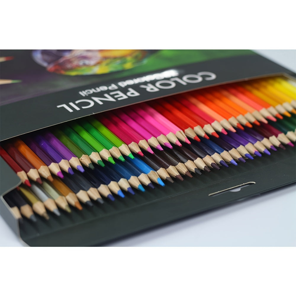 Set of 48 Colored Pencils – Professional Quality for Drawing and Painting Projects