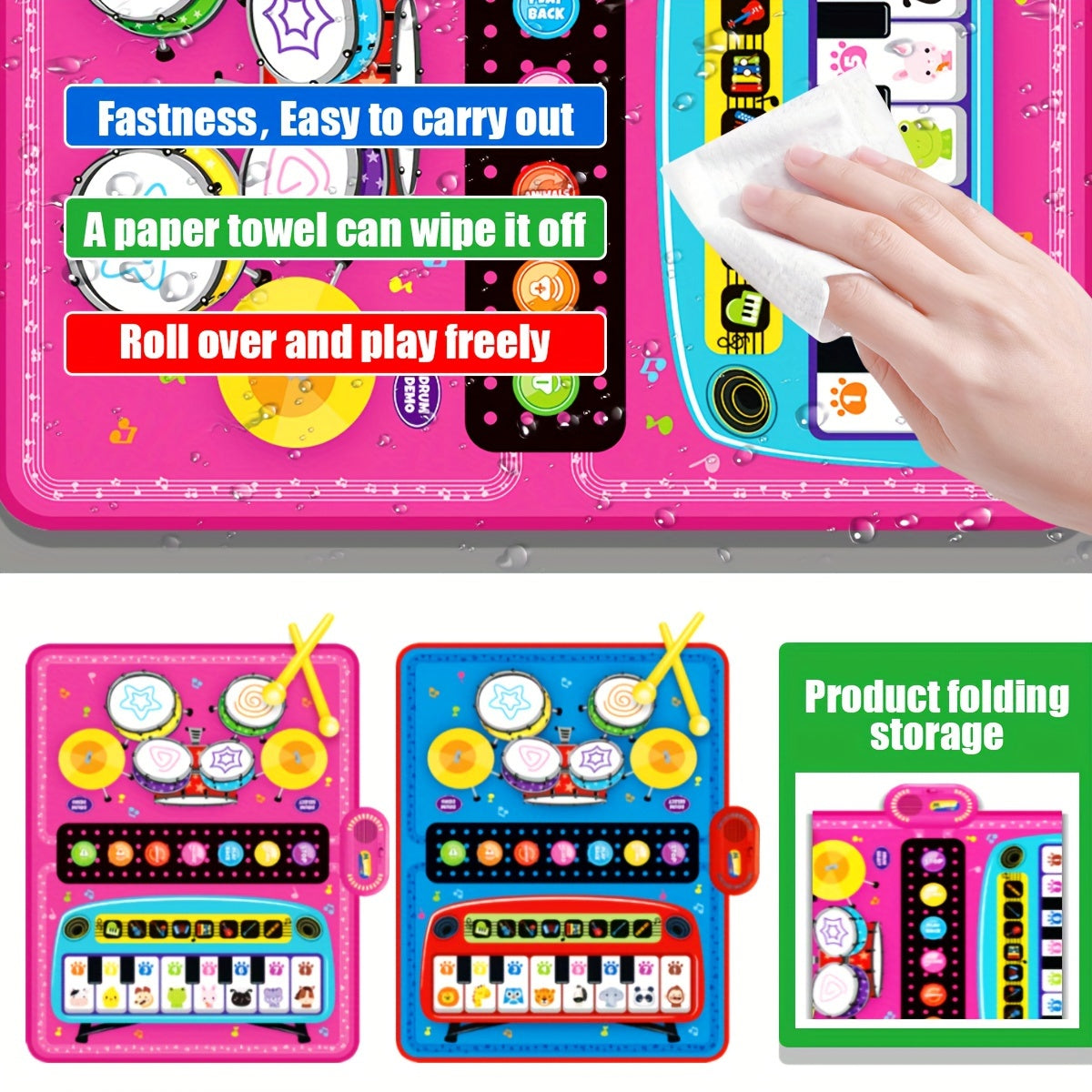 Colorful Music Play Mat - For a Creative Musical Experience