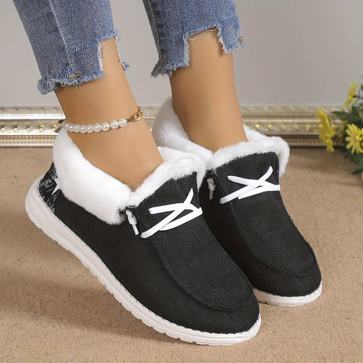 Lena Winter Sneakers for Women - Warm and Comfortable for Cold Days