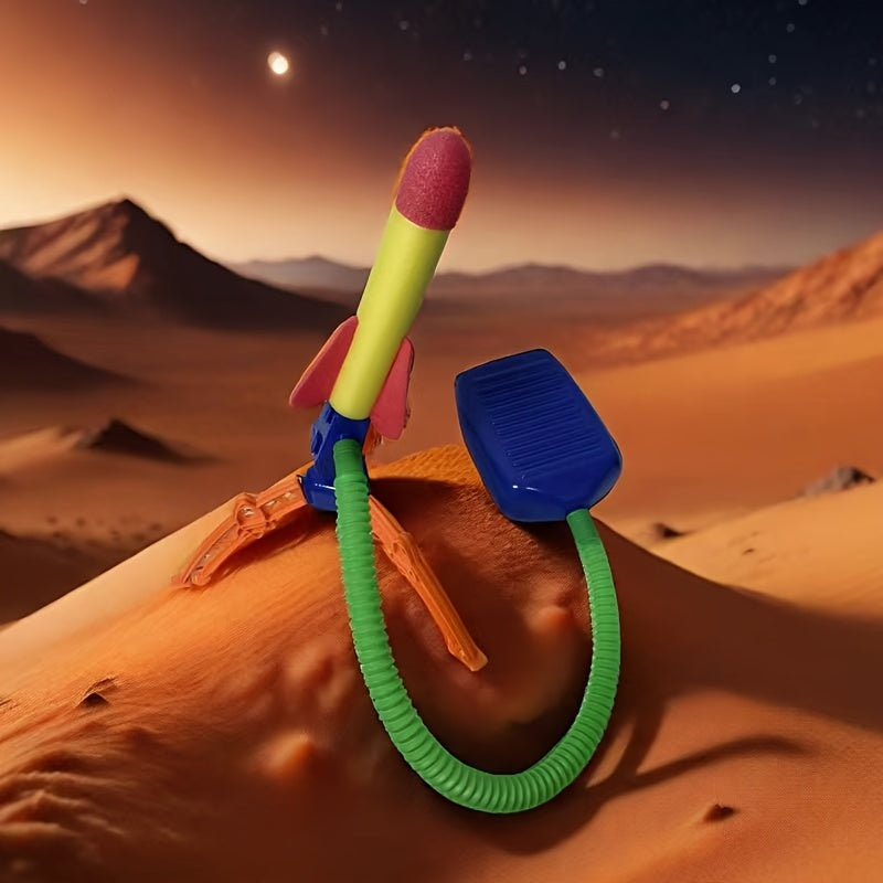 Foot Pump Rocket Launcher – Splendid Outdoor Fun with Colorful Rockets