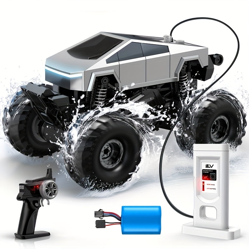 Amphibious Waterproof RC Car – Fast Off-Road Adventure Toy
