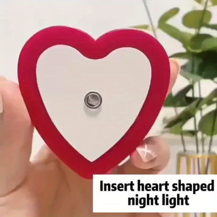 HeartGlow LED Night Light - Smart Dusk-to-Dawn Night Lighting