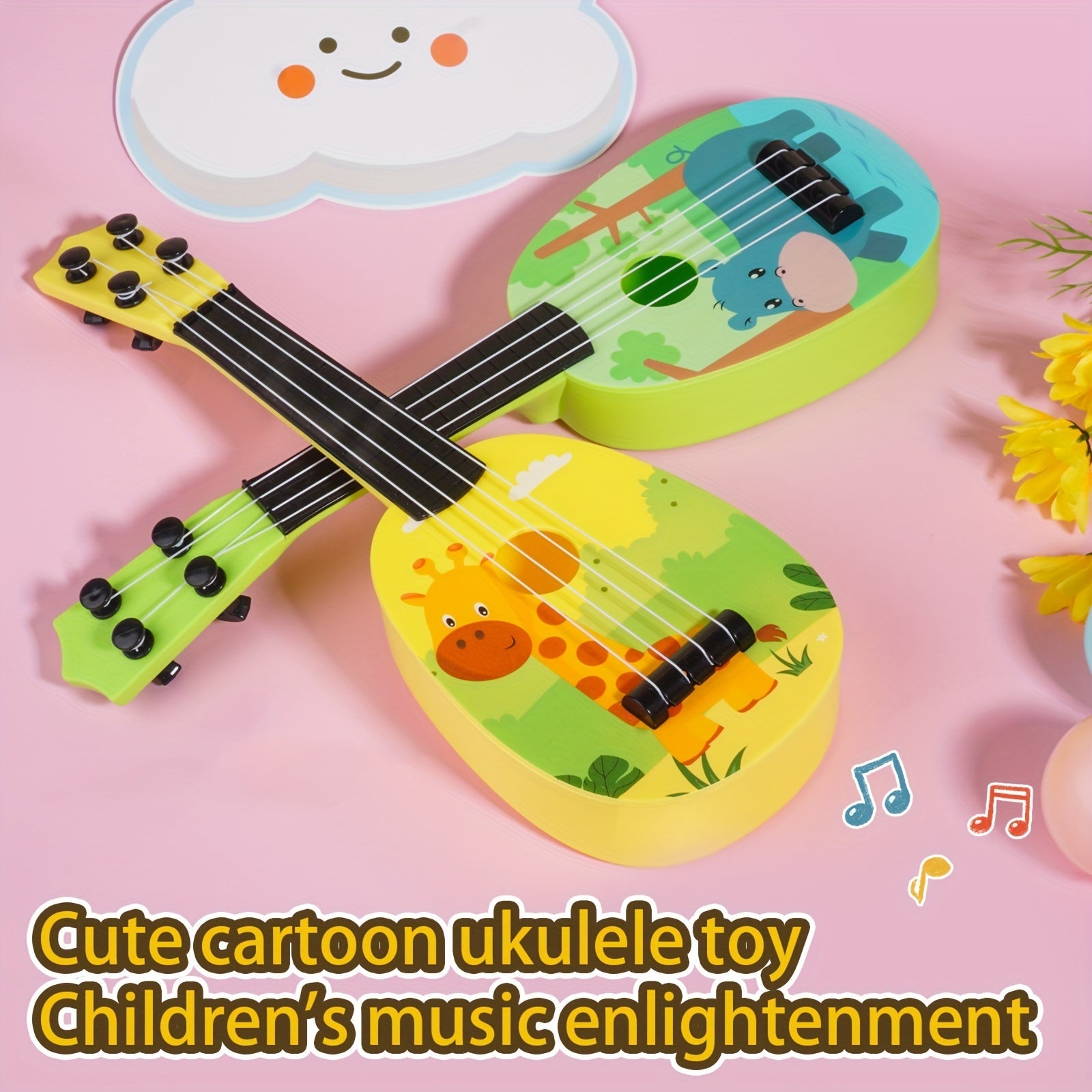 Cute Ukulele for Kids – Cheerful and Colorful Music Toy for Beginners