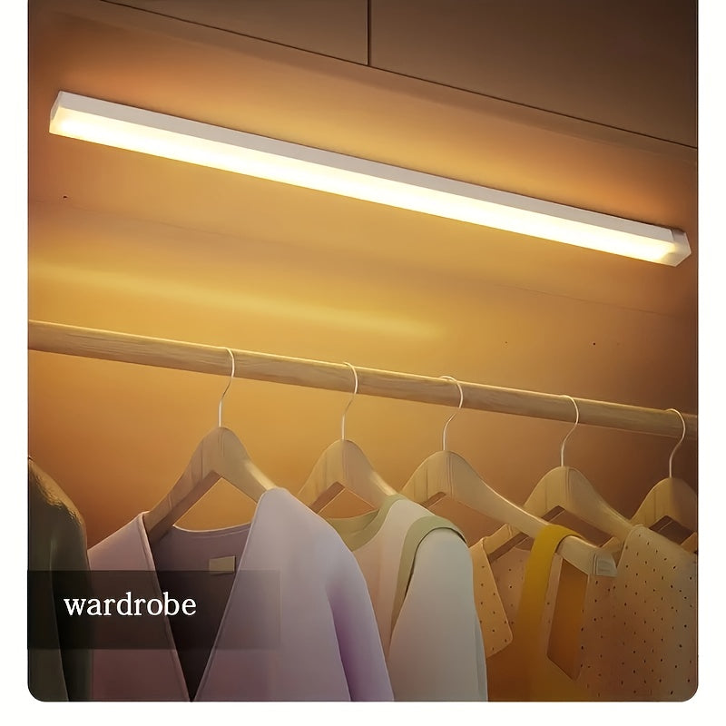 Smart LED Under-Cabinet Lighting with Motion Sensor – Wireless, Rechargeable, and Ultra-Thin