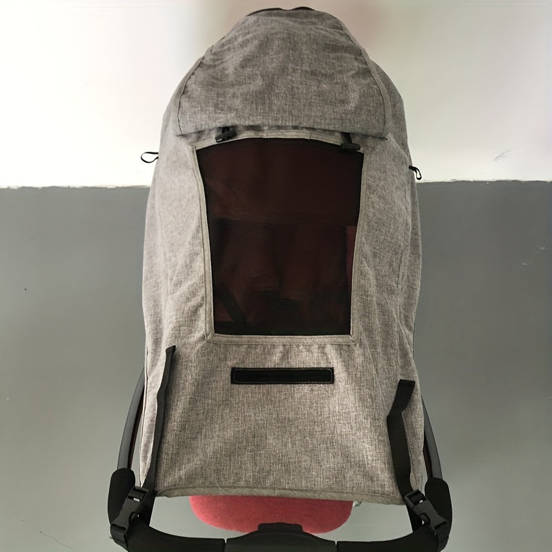 Foldable Sunshade for Stroller – UV Protection and Flexible Straps for Perfect Coverage