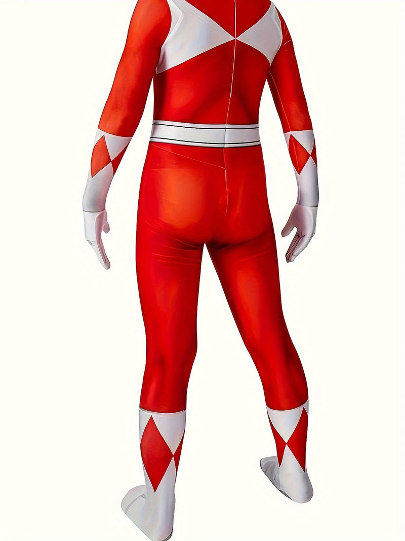 Power Ranger Costume – Red Ranger Cosplay for Kids