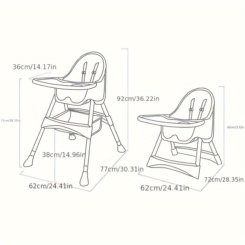 Comfortable High Chair for Babies - Ideal for Cozy Meals